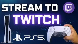 How To Stream To Twitch On PS5 / PS5 PRO [ SUPER EASY ]