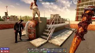 7 Days to Die Alfa 19 #23 Верстак за задание)) наконец-то!!!