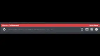 Discord mesajlar yüklenemedi hatası 2022