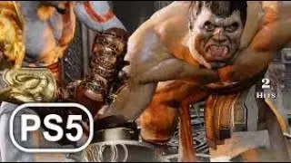 GOD OF WAR PS5 Hercules Boss Fight Gameplay 4K ULTRA HD   God Of War 3 Remastered