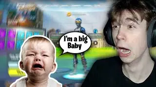 Trolling kids in fortnite! *EPIC*