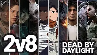 2v8 IS FAST PACED & INSANE! - Dead By Daylight | Gameplay(w/ Ronsolo, OliOzGaming & SimplyMagic)