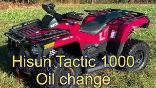Hisun Tactic 1000 Oil Change
