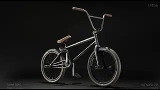 Street BMX 3D Modell