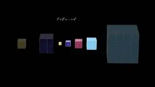 Summing cubes without words 