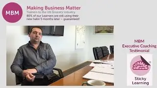 Testimonial for Executive Coaching from Richard McGrath of AC Gotham & Son | Client Testimonials MBM