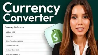 How to Add Currency Converter in Shopify (2025) | Step-By-Step Tutorial for Beginners