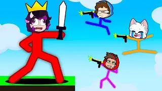 ¡HAGO TRAMPAS en STICKFIGHT! 😂💥🏆 MOMENTOS DIVERTIDOS EN STICKFIGHT con SPARTA356 y ALEXY