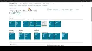 Business Central - Intro to Sales Orders