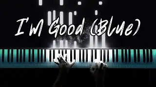 David Guetta & Bebe Rexha - I'm Good (Blue) (Piano Cover)