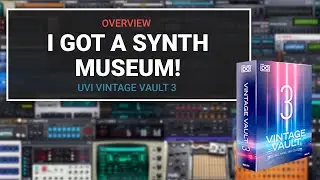 I got a synth museum!