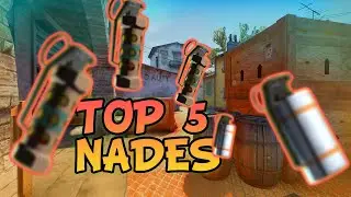 TOP 5 Nades On Inferno Wingman - CSGO