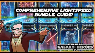 Which Lightspeed Bundle Should You Buy?  My Comprehensive Guide to Every SWGOH Lightspeed Bundle!!