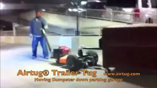 Moving Dumpster up & down parking garage