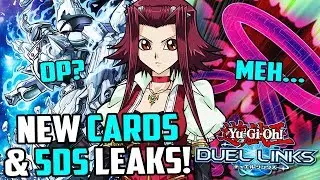 [Yu-Gi-Oh! Duel Links] MORE NEW CARDS! & 5D'S WORLD LEAKS! (Kinda...)