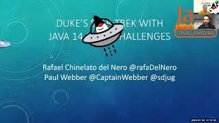 2020 07 30 SDJUG presents Duke's Star Trek with Java 14 Code Challenges
