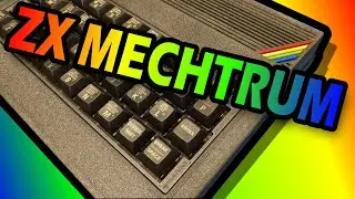 The ZX Mechtrum: The Coolest 3d Printed ZX Spectrum with mechanical keyboard.