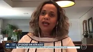 COVID-19: Pessoas não compareceram as UBS para a 2ª dose da vacina contra a Covid-19 (15/04/21)