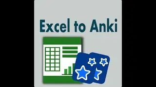 Excel to Anki