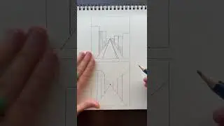 One point perspective drawing tip 