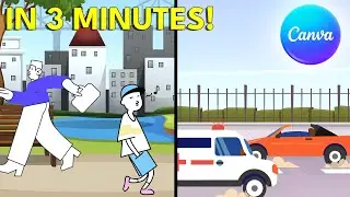 How to Create Animated Videos Using Canva FOR FREE IN 3 MINUTES!