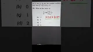 🤩Solve in a FLASH 😲 #ndamaths #ndaexam #ndaparjeet