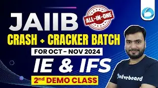 JAIIB ALL-IN-ONE Batch 2024 | IE & IFS 2nd Paid Demo Classes | JAIIB OCT NOV 2024 | By Himanshu Sir