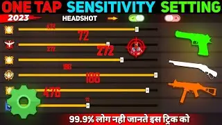 Free Fire Max Auto Headshot Trick 2024 Sensitivity | 2gb, 4gb, 6gb Ram Headshot Sensitivity Setting