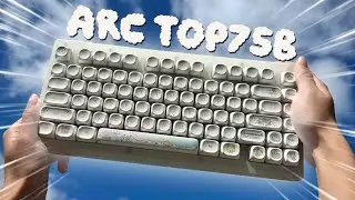 this keyboard is kind of WEIRD.||Cinnamonroll TOP75B