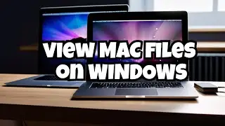 how to view mac hard drive on windows