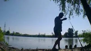 25 июля 2023 г. Краснодарский край.Рыбалка на р.Кубань.