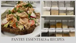 PANTRY ESSENTIALS & 5+ NO COOK RECIPES