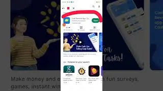 CASHZY BEST APP FOR FREE GOOGLE PLAY REDEEM CODE  #shorts