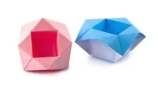 Origami Pop-Up Photo Frame Box - Tall Version - Paper Kawaii