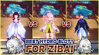 Zibai Hydro Slot Comparison | Columbina vs Aino vs Xingqiu | Genshin Impact