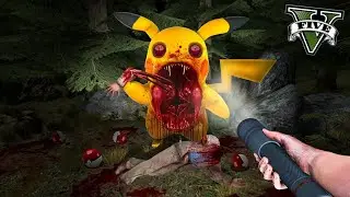 DESCUBRIMOS a *PIKACHU.EXE* Pokemon en GTA 5 !! ⚡