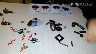 Собираю конструктор Ниндзя. Ninja. Распаковка.