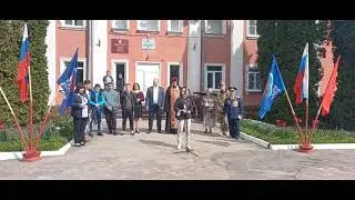 Выступление председателя районного Совета народных депутатов С.М. Папоновой на автопробеге