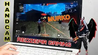 Handcam gameplay of free fire in laptop  @RedZepirGaming