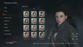 Rise of the Ronin character creation