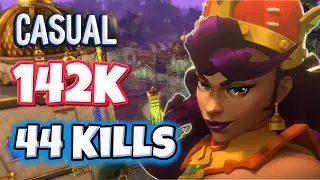 44 Kills + 142k Dmg BETTY Gameplay (Fiery Disposition) Paladins Casual (My First Betty Match)