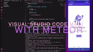 Visual Studio Code Maui Project with Meteor