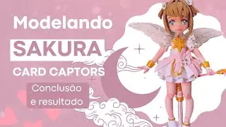 MODELANDO SAKURA CARD CAPTORS EM BISCUIT FINALIZAÇÃO COM RESULTADO NO #shorts  🥰🥰🥰
