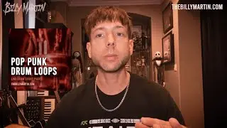 Pop Punk Drum Loops by Billy Martin (Good Charlotte)!