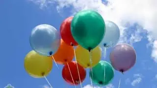how to inflate a flying balloon without helium, watch everyone