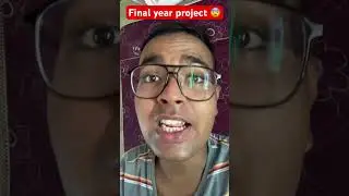 Worried about my Final year project 😨| #makaut #technology #2024 | in Bengali