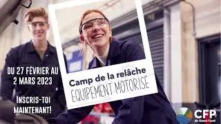 Camp de la relâche Équipement motorisé 2023