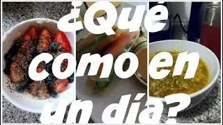 ¿Qué como en un día con HIPOTIROIDISMO? VEGANO #5 | Julieta Jareda