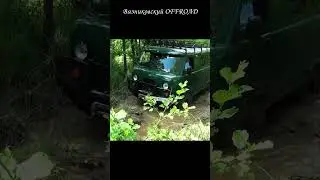 Уаз 452 буханка на Сафари 500 через небольшой брод