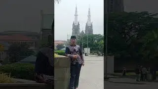 Gemeteran di lihat orang banyak saat tilawah di halaman ISTIQLAL.....!!!